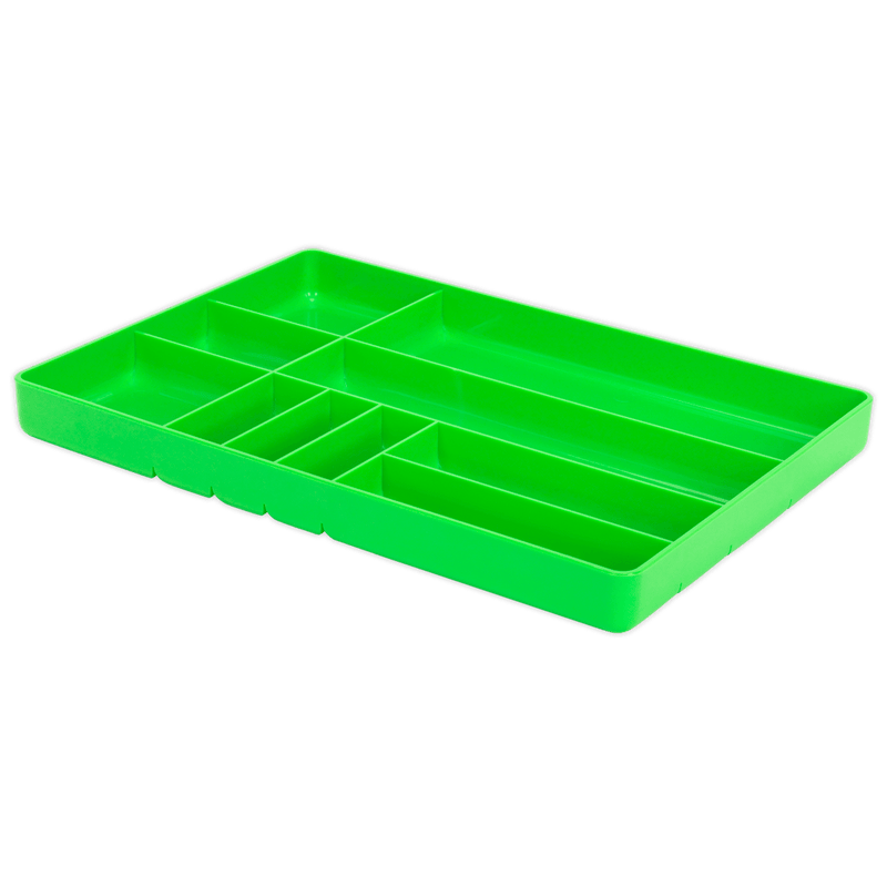 Sealey Tool Storage Tool & Parts Organiser - Hi-Vis Green-SPT01HV 5054511234435 SPT01HV - Buy Direct from Spare and Square