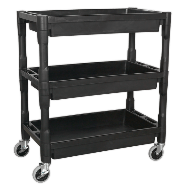 Sealey Tool Trolleys 3-Level Composite Trolley Heavy-Duty-CX205 5054511211801 CX205 - Buy Direct from Spare and Square