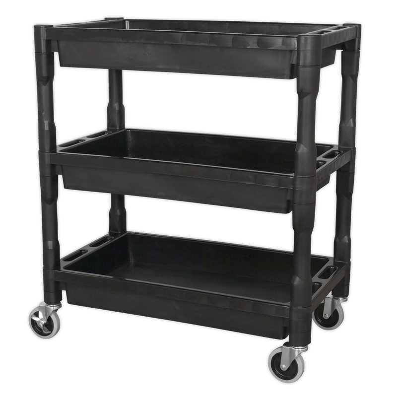 Sealey Tool Trolleys 3-Level Composite Trolley Heavy-Duty-CX205 5054511211801 CX205 - Buy Direct from Spare and Square