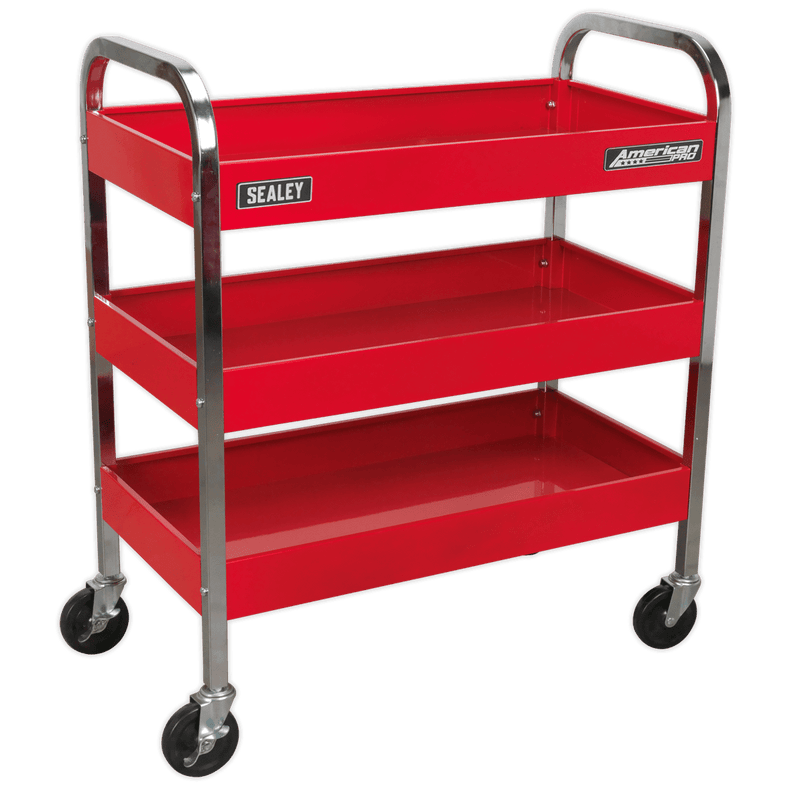 Sealey Tool Trolleys 3-Level Heavy-Duty Trolley-CX103 5054511374070 CX103 - Buy Direct from Spare and Square
