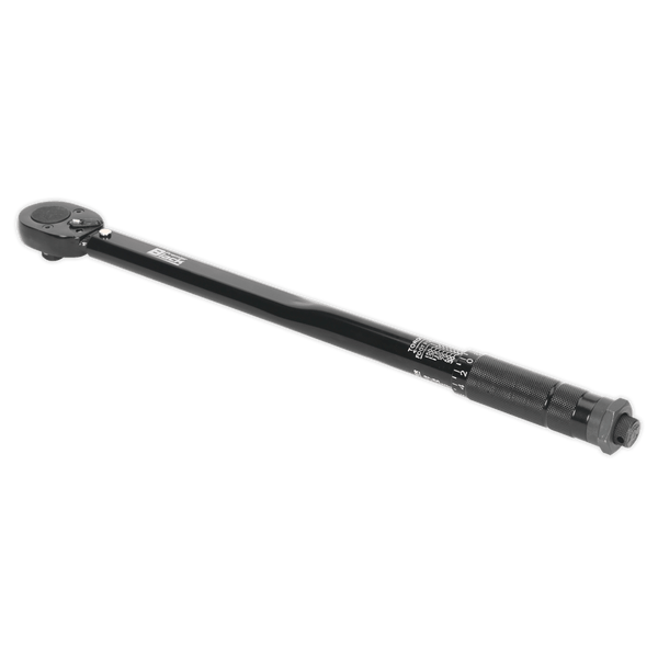 Sealey Torque Wrenches 1/2"Sq Drive Calibrated Micrometer Torque Wrench - Black Series-AK624B 5054511163902 AK624B - Buy Direct from Spare and Square