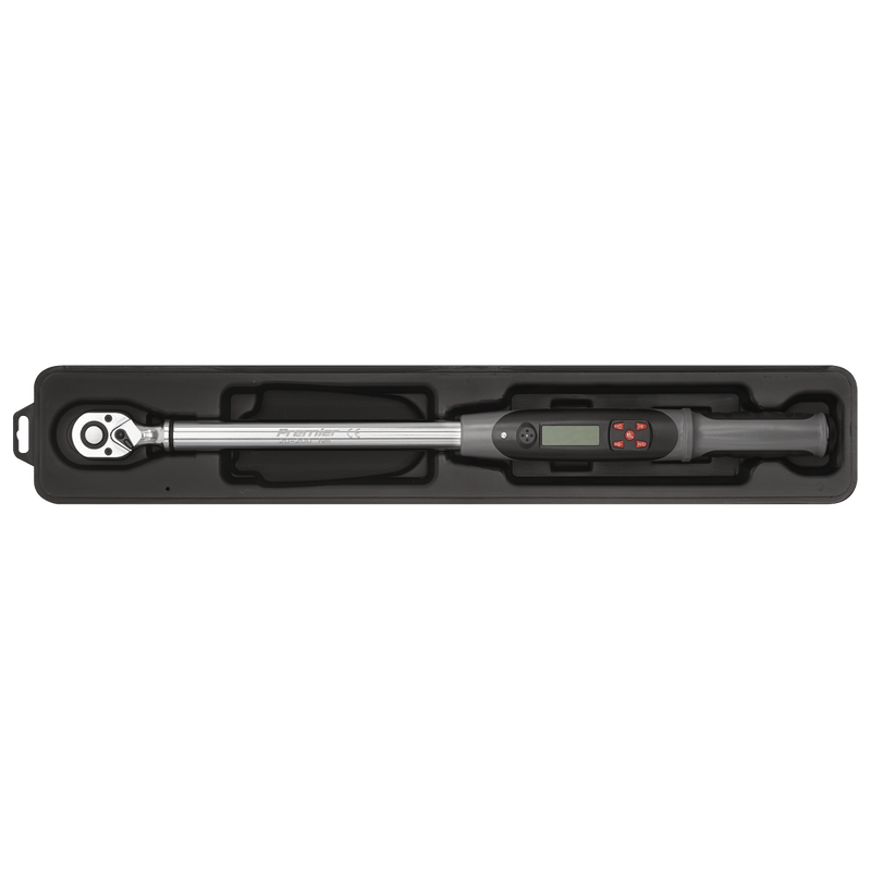 Sealey Torque Wrenches 1/2"Sq Drive Digital Torque Wrench with Angle Function 20-200Nm-STW306 5051747626928 STW306 - Buy Direct from Spare and Square