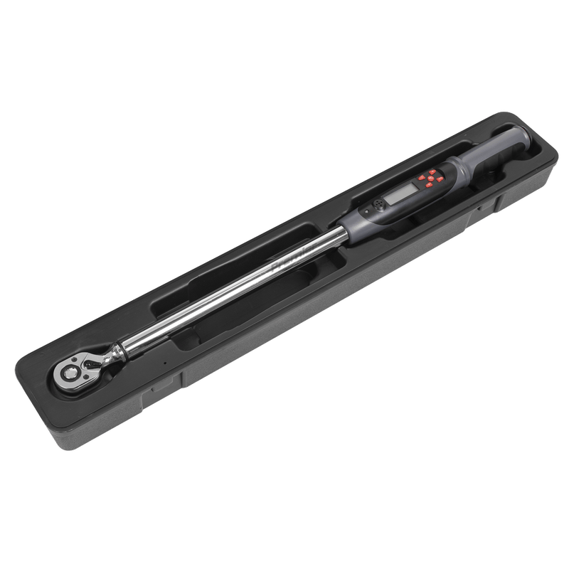 Sealey Torque Wrenches 1/2"Sq Drive Digital Torque Wrench with Angle Function 30-340Nm-STW310 5054630281327 STW310 - Buy Direct from Spare and Square
