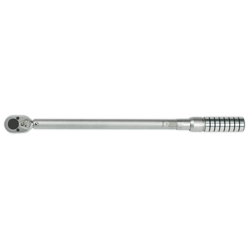 Sealey Torque Wrenches 1/2"Sq Drive Torque Wrench Micrometer Style 40-200Nm - Calibrated-STW703 5051747625822 STW703 - Buy Direct from Spare and Square