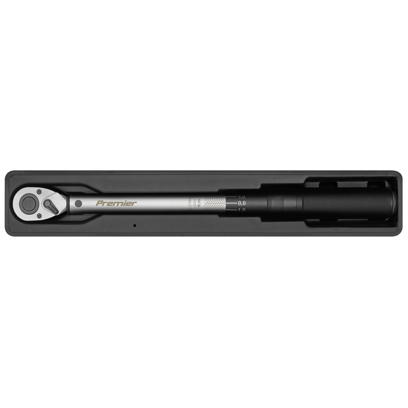 Sealey Torque Wrenches 1/2"Sq Drive Torque Wrench Micrometer Style 40-210Nm-STW400 5054630202506 STW400 - Buy Direct from Spare and Square