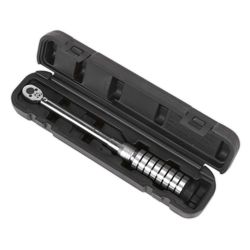 Sealey Torque Wrenches 1/4"Sq Drive Torque Wrench Micrometer Style 4-20Nm-STW701 5051747625808 STW701 - Buy Direct from Spare and Square
