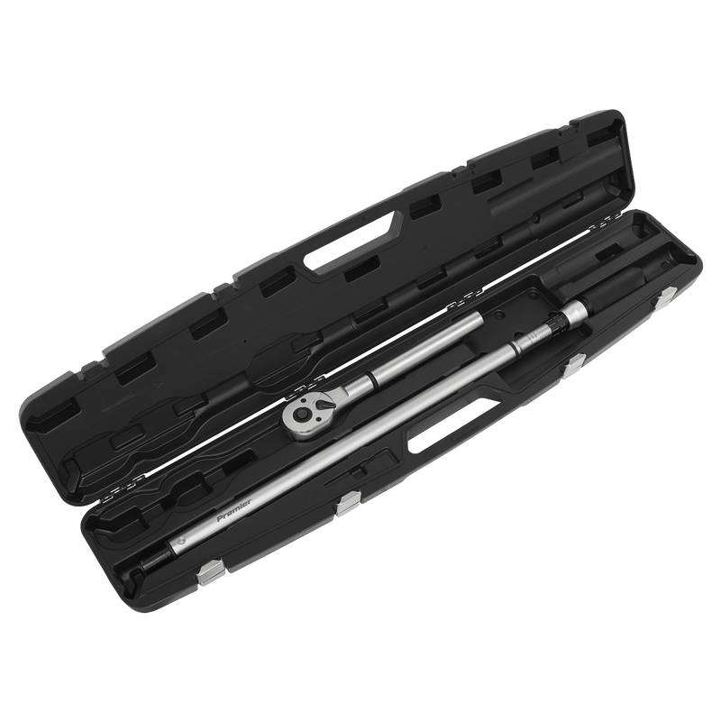 Sealey Torque Wrenches 3/4"Sq Drive Torque Wrench Micrometer Style 160-800Nm - Calibrated-STW907 5054511848748 STW907 - Buy Direct from Spare and Square