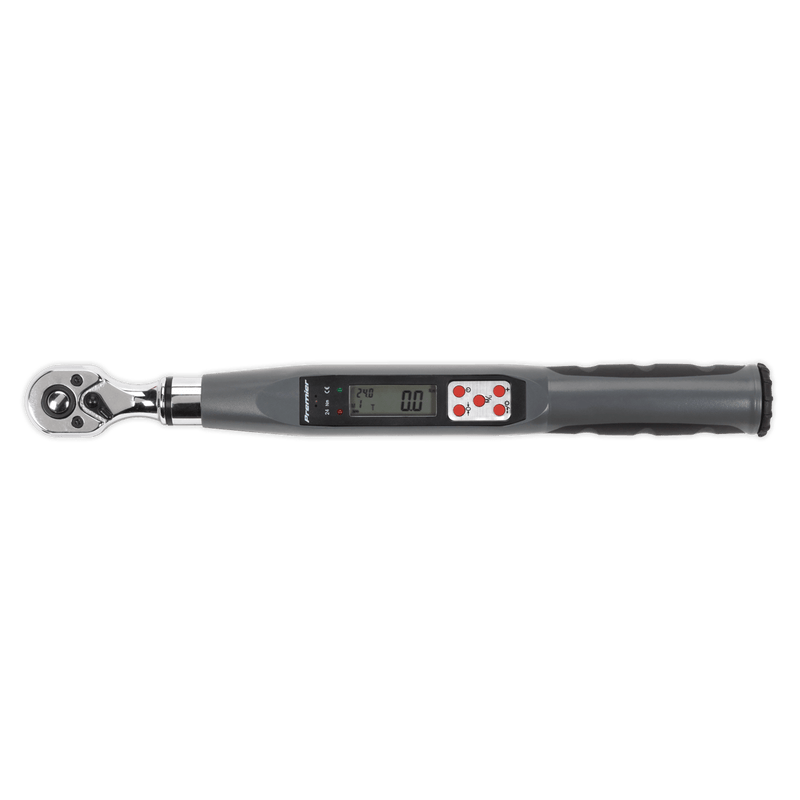 Sealey Torque Wrenches 3/8"Sq Drive Digital Torque Wrench 2-24Nm-STW307 5054511210958 STW307 - Buy Direct from Spare and Square