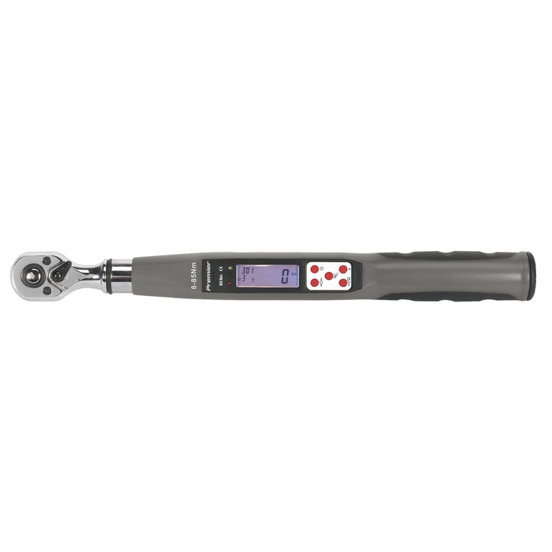 Sealey Torque Wrenches 3/8"Sq Drive Digital Torque Wrench 8-85Nm-STW308 5051747908376 STW308 - Buy Direct from Spare and Square