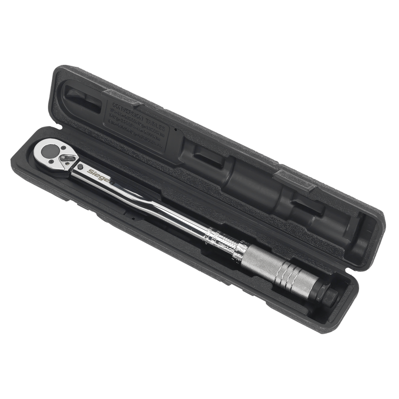 Sealey Torque Wrenches 3/8"Sq Drive Torque Wrench-S0455 5024209687348 S0455 - Buy Direct from Spare and Square