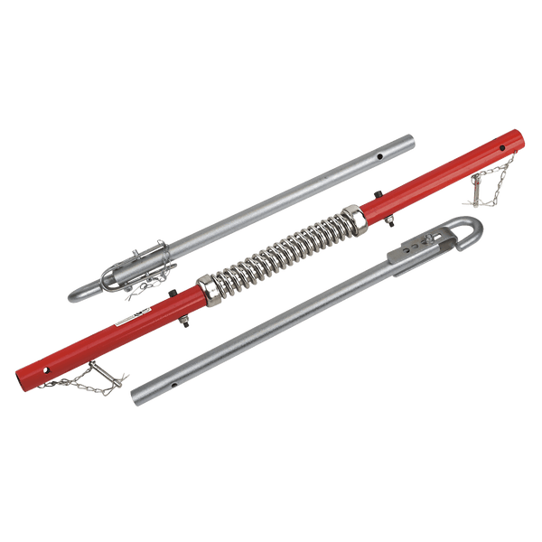 Sealey Tow Poles & Ropes Tow Pole with Shock Spring 2000kg Rolling Load Capacity-TPK2522 5054511790047 TPK2522 - Buy Direct from Spare and Square