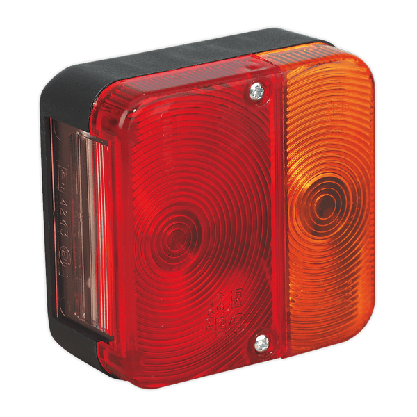 Sealey Towing Accessories 12V Rear Square Lamp Cluster-TB18 5024209364102 TB18 - Buy Direct from Spare and Square