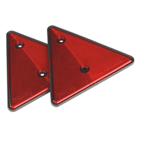 Sealey Towing Accessories Rear Reflective Red Triangle-TB17 5024209366502 TB17 - Buy Direct from Spare and Square