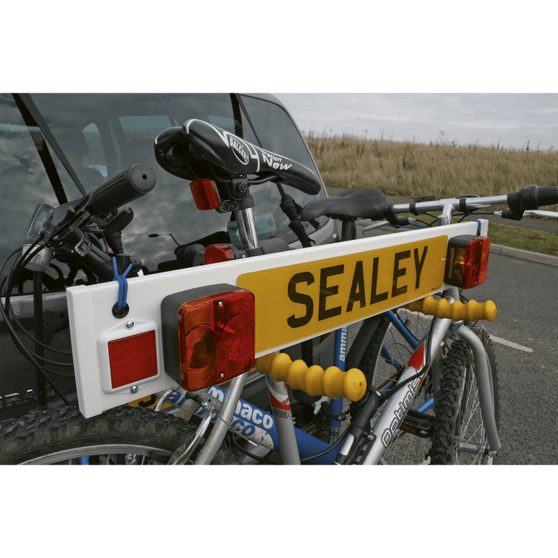 Sealey Trailer Boards 3ft Bicycle Carrier Lighting Board with 2m Cable-TB3/2 5024209012584 TB3/2 - Buy Direct from Spare and Square