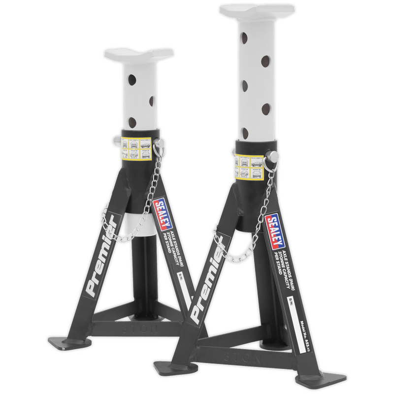 Sealey Trolley Jacks Trolley Jack 3t & Axle Stands (Pair) 3t per Stand Combo-3000CXDCOMBO1 5054630095566 3000CXDCOMBO1 - Buy Direct from Spare and Square