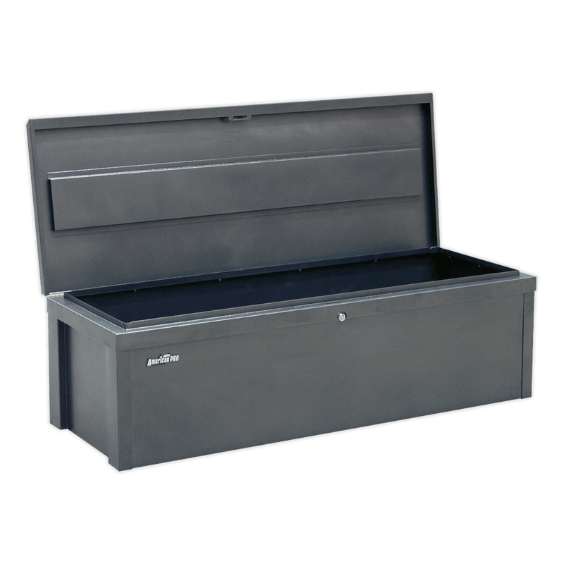 Sealey Truck & Site Boxes Steel Storage Chest 1200 x 450 x 360mm-SB1200 5024209841603 SB1200 - Buy Direct from Spare and Square