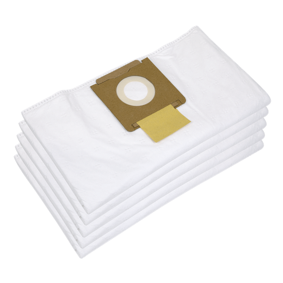 Sealey Vacuum Spares Genuine Sealey M-Class Dustbags For PC380M Models - Pack of 5 PC380MDB - Buy Direct from Spare and Square