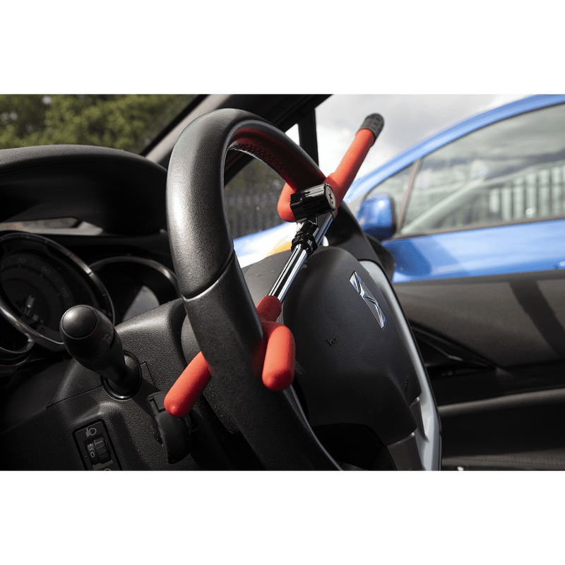 Sealey Vehicle Clamps & Barriers Steering Wheel Lock-PB393 5054511715958 PB393 - Buy Direct from Spare and Square