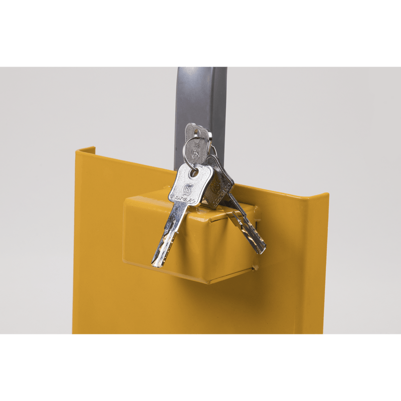 Sealey Vehicle Clamps & Barriers Wheel Clamp with Lock & Key-PB397 5054511713015 PB397 - Buy Direct from Spare and Square