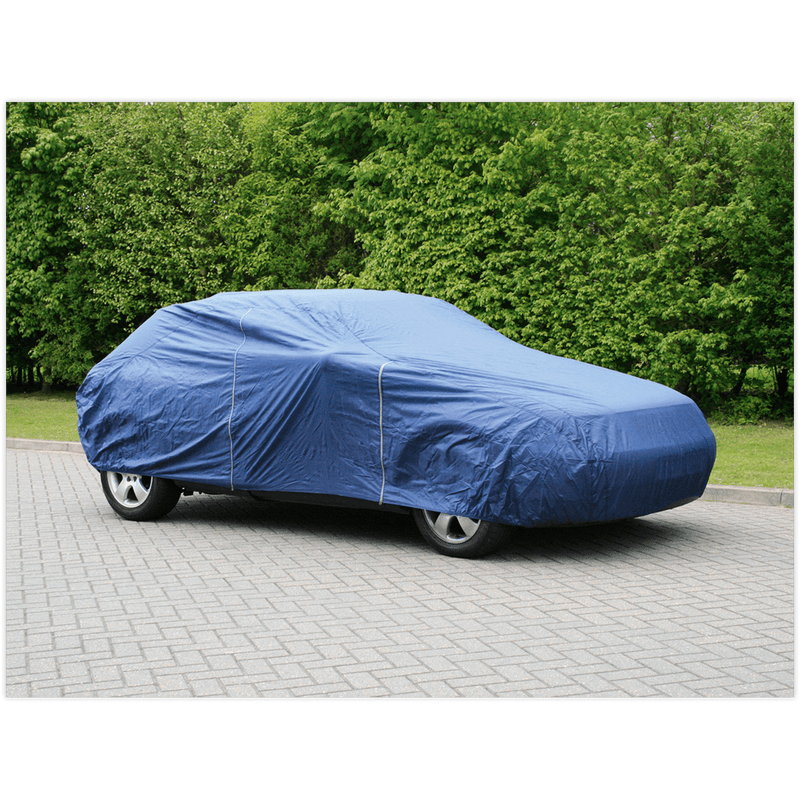 Sealey Vehicle Covers 4060 x 1650 x 1220mm Medium Lightweight Car Cover-CCEM 5051747513082 CCEM - Buy Direct from Spare and Square