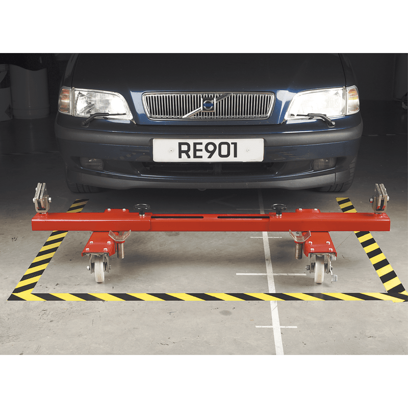 Sealey Vehicle Manoeuvring 2tonne Adjustable Transportacar Trolley-RE901 5024209114042 RE901 - Buy Direct from Spare and Square
