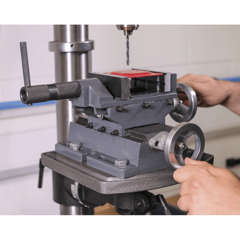 Sealey Vices 100mm Professional Cross Vice-CV4P 5054511046304 CV4P - Buy Direct from Spare and Square