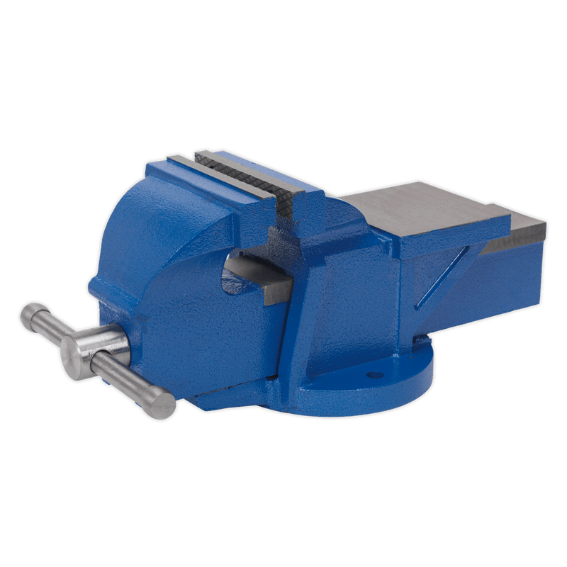 Sealey Vices 125mm Heavy-Duty Professional Cast Iron Fixed Base Vice-CV125XT 5024209118286 CV125XT - Buy Direct from Spare and Square
