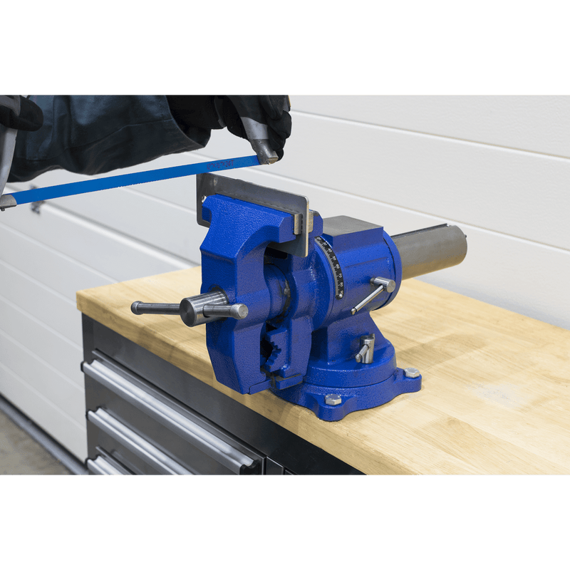 Sealey Vices 150mm Cast Iron Multifunction Swivel Base Vice-MFV150 5054511709292 MFV150 - Buy Direct from Spare and Square