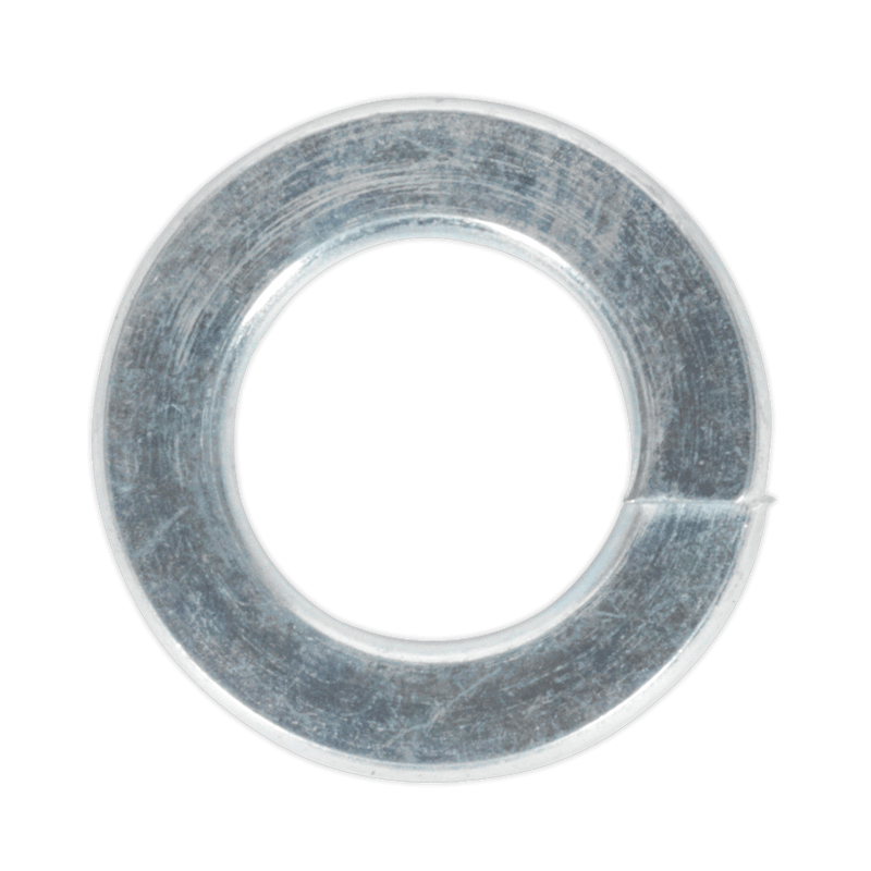 Sealey Washers M8 Metric Spring Washer Zinc DIN 127B - Pack of 100-SWM8 5054511047660 SWM8 - Buy Direct from Spare and Square