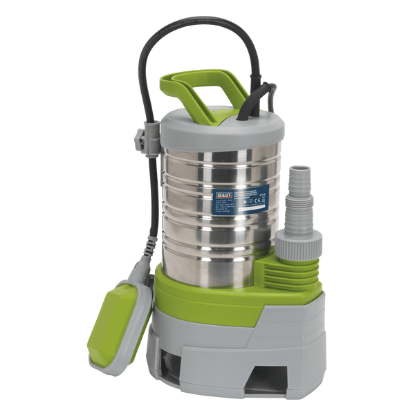 Sealey Water Pumps 225L/min Automatic Stainless Submersible Dirty Water Pump-WPS225P 5054511062373 WPS225P - Buy Direct from Spare and Square