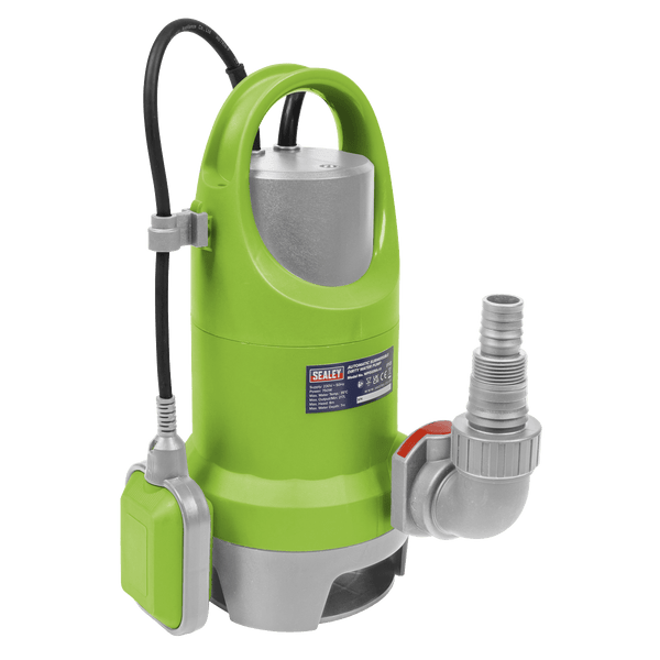 Sealey Water Pumps 225L/min Automatic Submersible Dirty Water Pump 230V-WPD235A 5054630223068 WPD235A - Buy Direct from Spare and Square