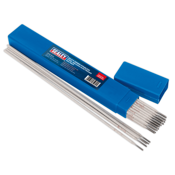 Sealey Welding Accessories Ø2.5 x 300mm Stainless Steel Welding Electrodes 1kg Pack-WESS1025 5051747859791 WESS1025 - Buy Direct from Spare and Square