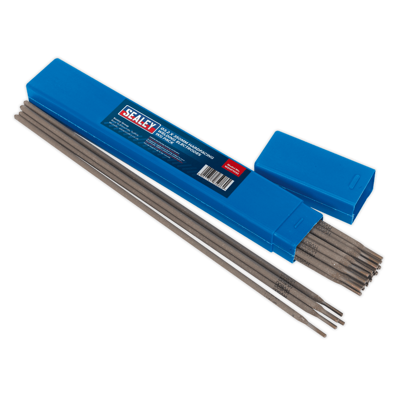 Sealey Welding Accessories Ø3.2 x 350mm Hardfacing Welding Electrodes 1kg Pack-WEHF1032 5051747859869 WEHF1032 - Buy Direct from Spare and Square