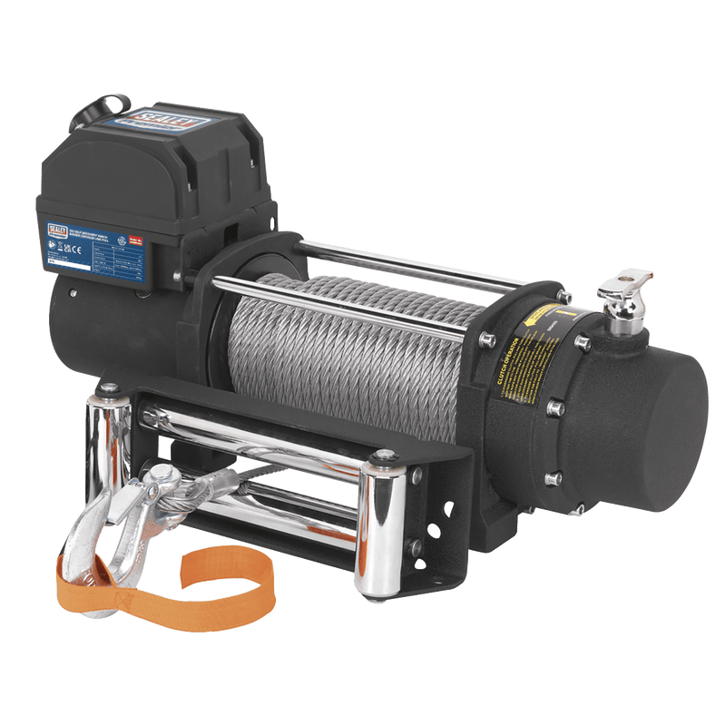 Sealey Winches 12V Self-Recovery Winch 5450kg (12000lb) Line Pull-SRW5450 5051747814226 SRW5450 - Buy Direct from Spare and Square