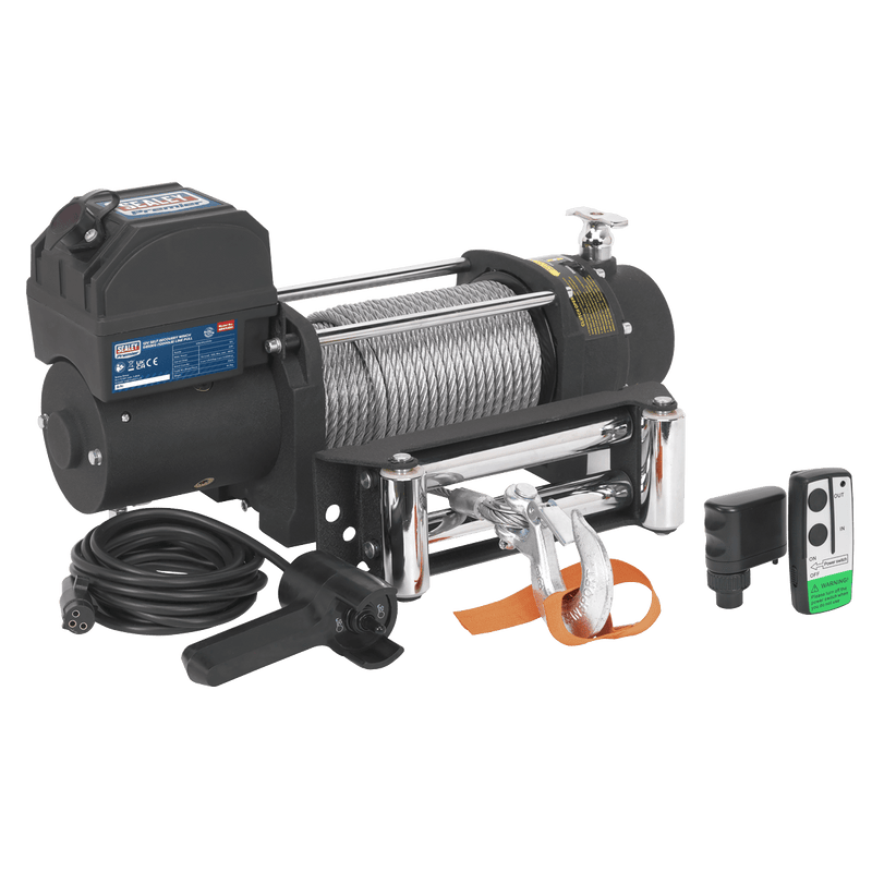 Sealey Winches SRW5450 Self-Recovery Wireless Winch Combo Kit-SRW5450KIT 5054630252891 SRW5450KIT - Buy Direct from Spare and Square