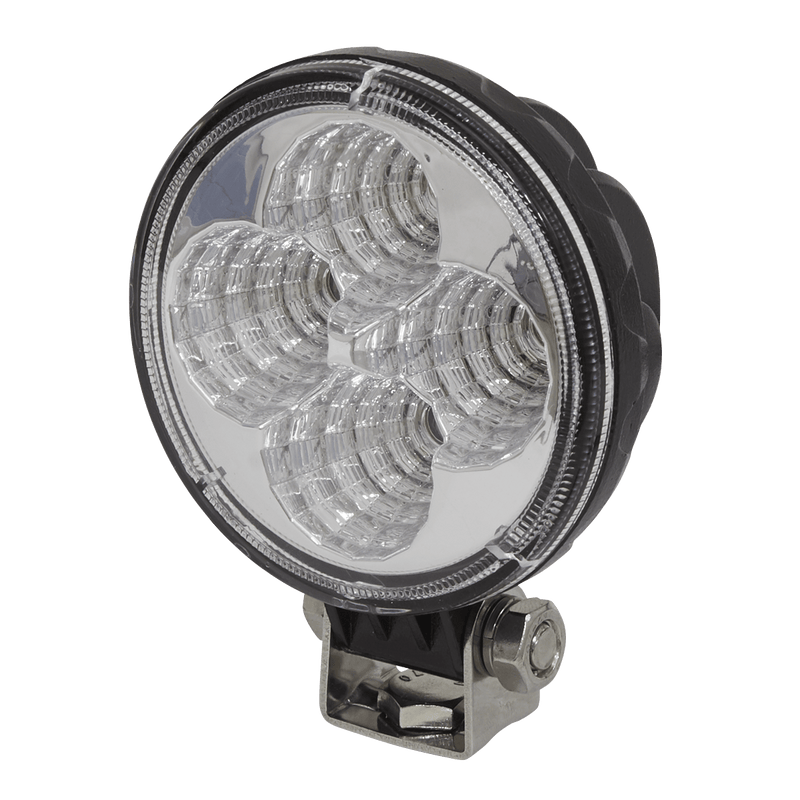 Sealey Work Lights 12W SMD LED Mini Round Worklight with Mounting Bracket-LED1R 5054511634532 LED1R - Buy Direct from Spare and Square