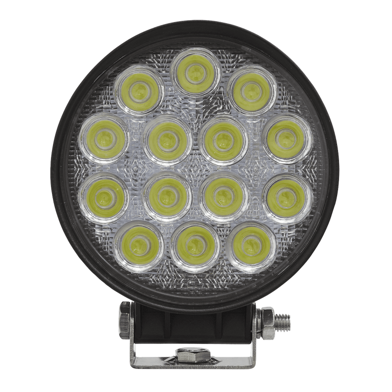 Sealey Work Lights 42W SMD LED Round Worklight with Mounting Bracket-LED4R 5054511634389 LED4R - Buy Direct from Spare and Square