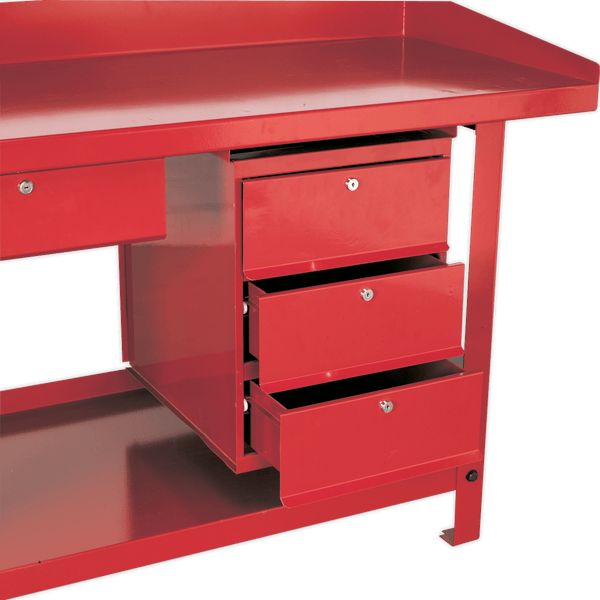 Sealey Workbenches 3 Drawer Unit for AP10 & AP30 Series Benches-AP3 5024209950015 AP3 - Buy Direct from Spare and Square