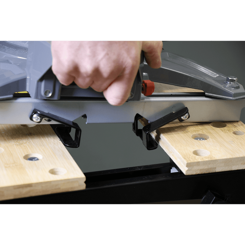 Sealey Workbenches Benchclaw® Mitre Saw Workbench Clamp-SBC01 5054511591026 SBC01 - Buy Direct from Spare and Square