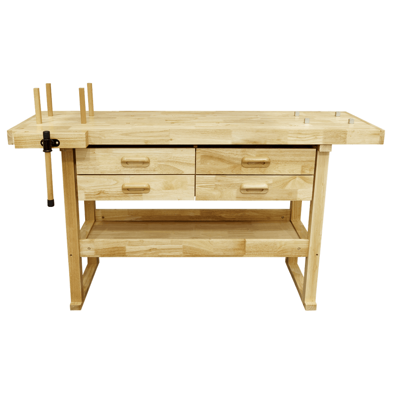 Sealey Workbenches Woodworking Bench with 4 Drawers-AP1640 5054630189463 AP1640 - Buy Direct from Spare and Square
