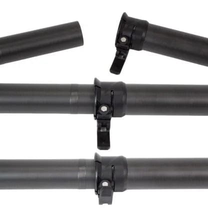 SkyVac Vacuum Spares skyVac Premium 44mm Clamped Carbon Fibre Gutter Pole Set - Buy Direct from Spare and Square