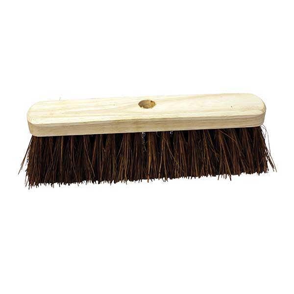 Spare and Square Brooms 12" Bassine Stiff Wooden Sweeping Broom Head BBC12.20/S - Buy Direct from Spare and Square