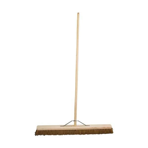 Spare and Square Brooms 36" 18"/24"/36" Coco Soft Broom COCO36.5COM - Buy Direct from Spare and Square