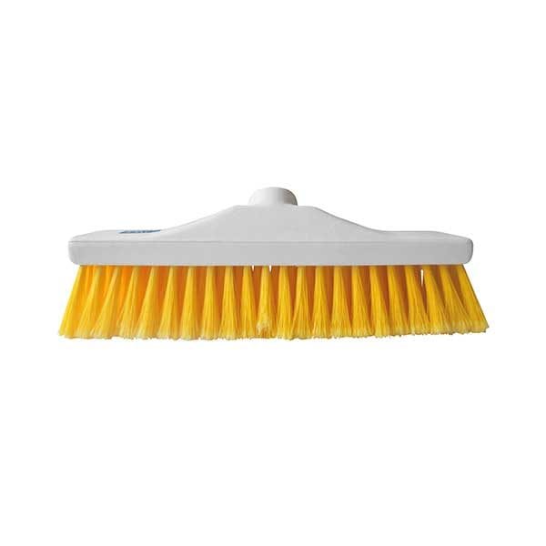 Spare and Square Brooms Yellow 30cm Soft Broom - Colour Coded CB01Y - Buy Direct from Spare and Square