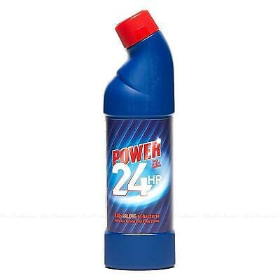 Spare and Square Chemicals Power 24 Hour Bleach 750ml - Thick Bleach - Kills 99% Of Bacteria 146089 - Buy Direct from Spare and Square