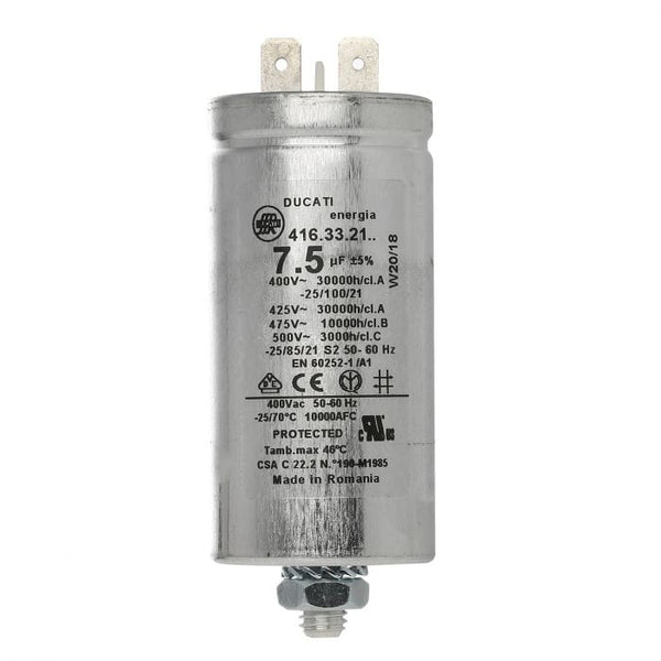 Spare and Square Dryer Spares Tumble Dryer Capacitor - 7.5uF C00119849 - Buy Direct from Spare and Square