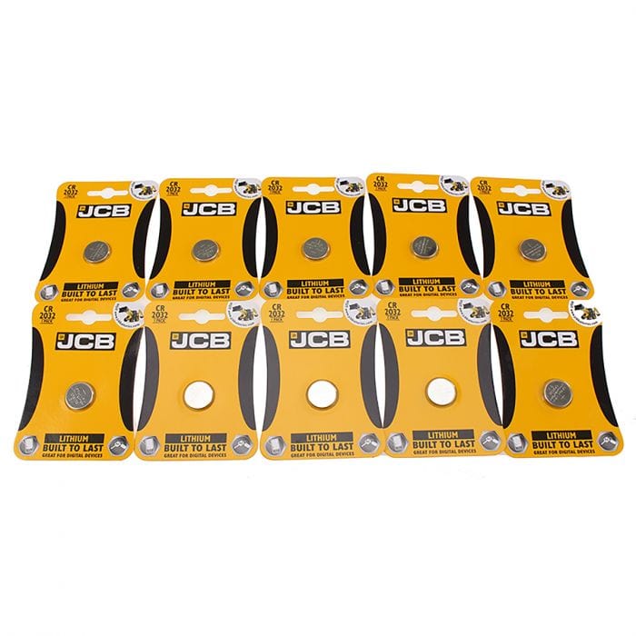 Spare and Square Electrical Miscellaneous JCB Coin Battery Pk1 Box Of 10 - CR2032 JC280 - Buy Direct from Spare and Square