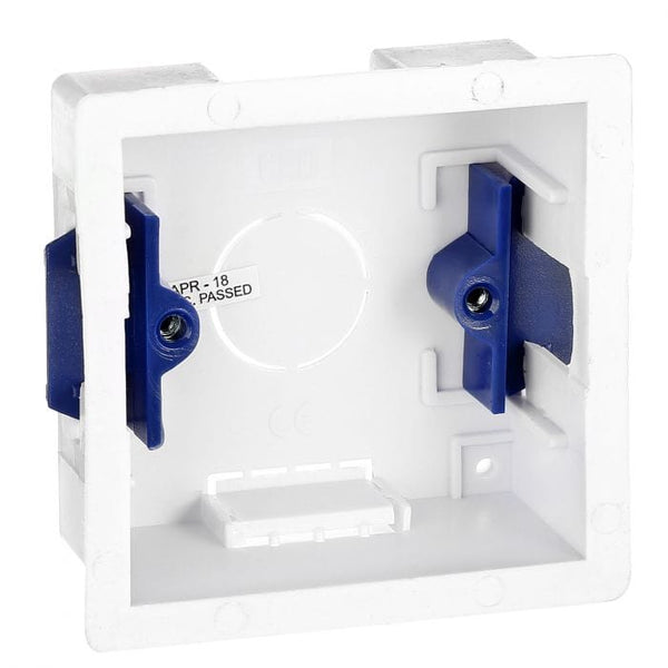 Spare and Square Electrical Miscellaneous Jegs Single Dry Lining Back Box - 35mm JC030 - Buy Direct from Spare and Square