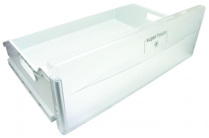 Spare and Square Fridge Freezer Spares Fridge Freezer Drawer - Upper - 190mm X 520mm X 430mm C00109580 - Buy Direct from Spare and Square