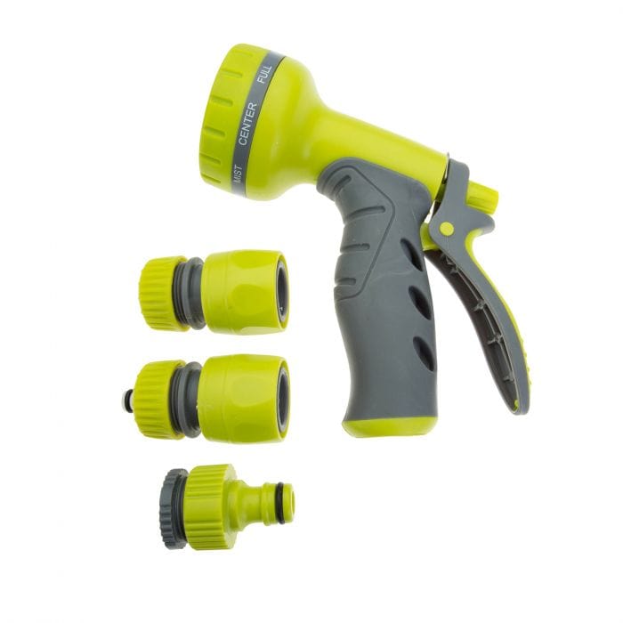 Spare and Square Garden Garden Hose Pipe Spray Water Gun With 9 Functions GDN507 - Buy Direct from Spare and Square